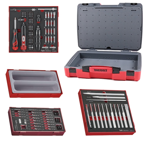 159 Piece Punch/Chisel, Torque & Impact Bit Foam Kit